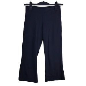 Lululemon gather black crop yoga pants size 6